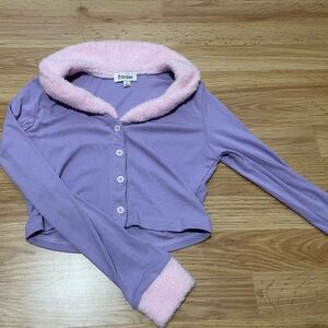 Peppermayo, fun collared top